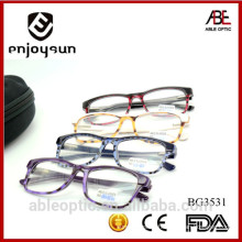 2015 colored students fashion acetate hand made spectacles optical frames eyewear eyeglasses